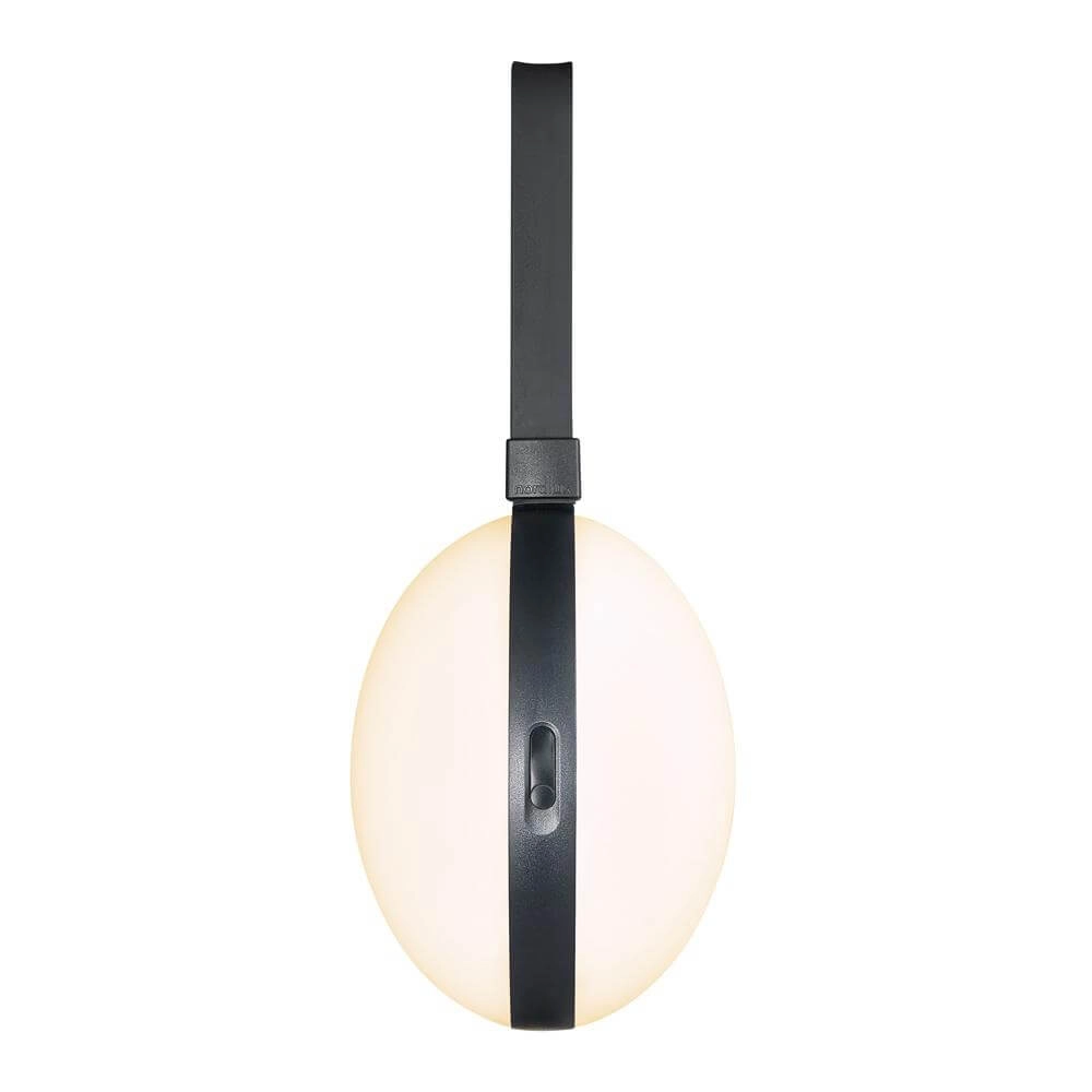 Lampe de table élégante Bring To-Go noir Ø 16cm Nordlux 5704924010552