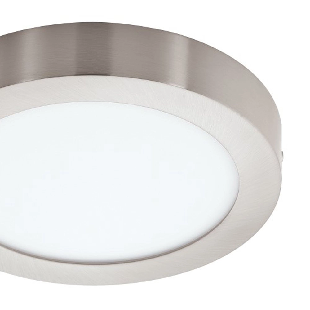 LED plafonnier Fueva-C Round 30cm nickel mat Eglo 9002759966782