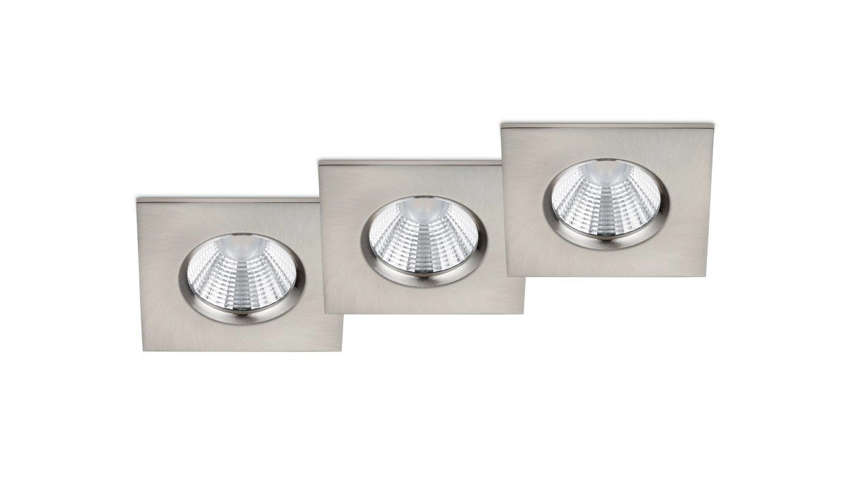 Spot encastré LED Zagros (3x) Salle de bains Spot encastré LED Zagros (3x) Salle de bains