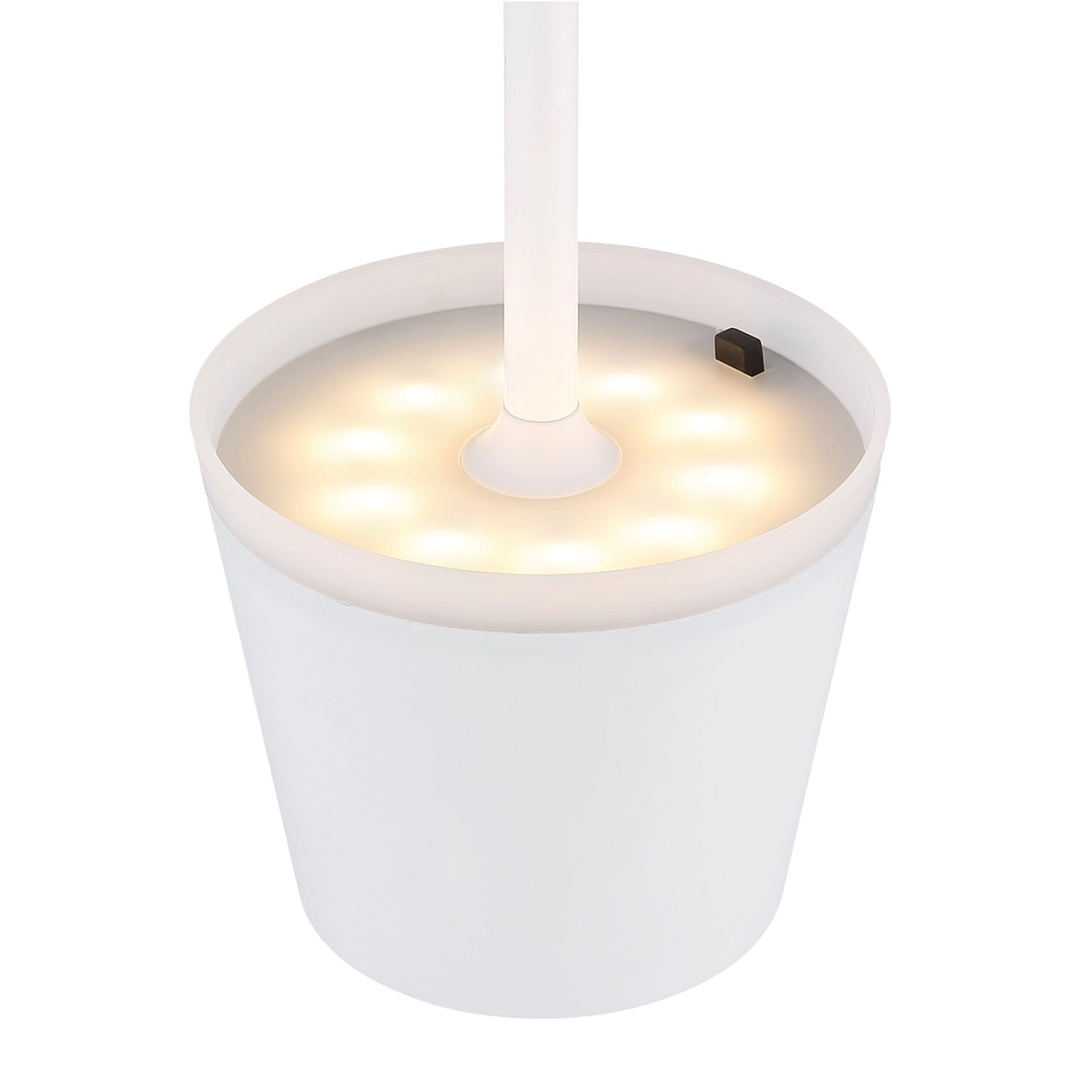 Lampe de table solaire Vannieso Blanc Globo 9007371449699