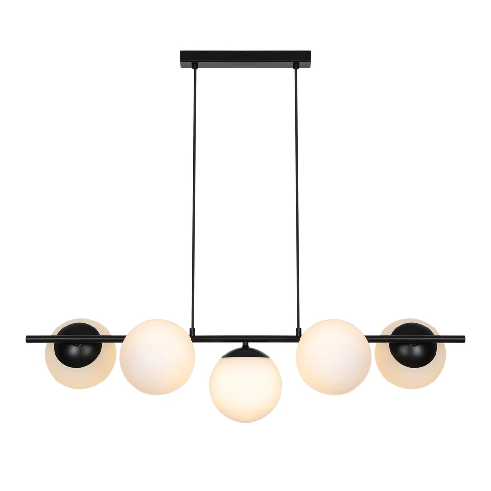 Lampe pendante scandinave Lilly noir et blanc Nordlux 5704924027284