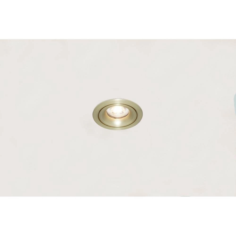 Spot encastrable rond Alice Or mat