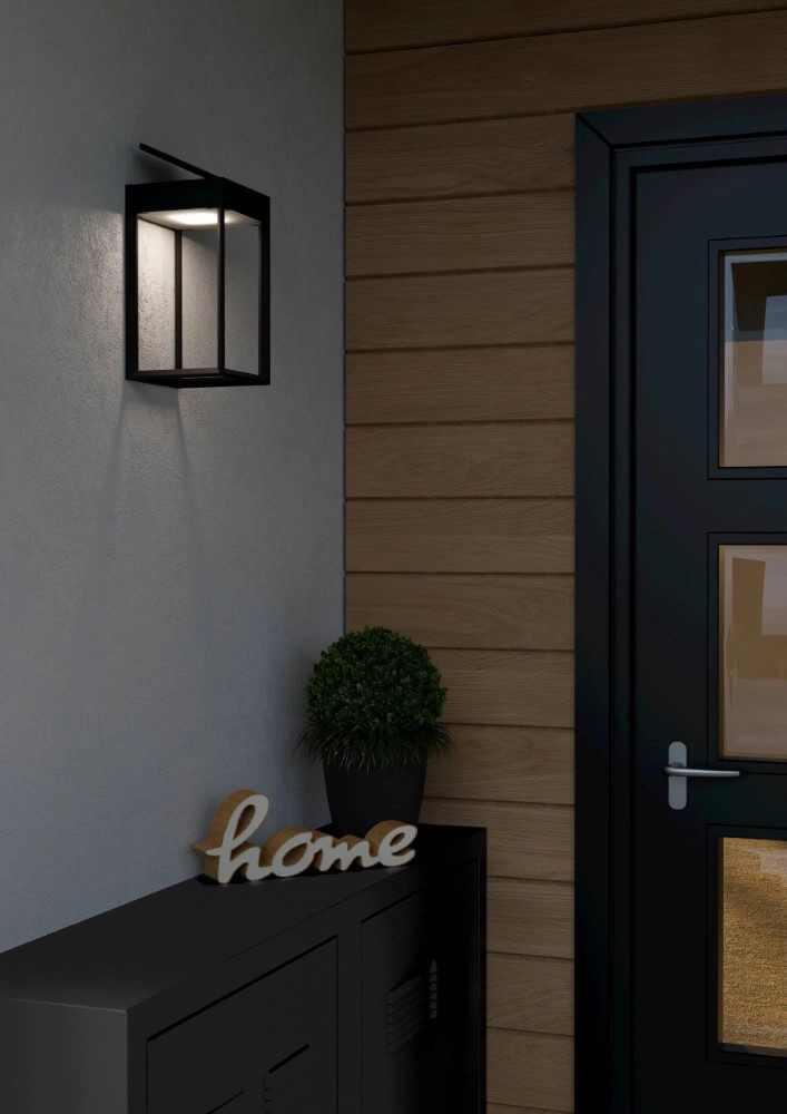 Applique solaire Suzzara noir Eglo 9008606297917