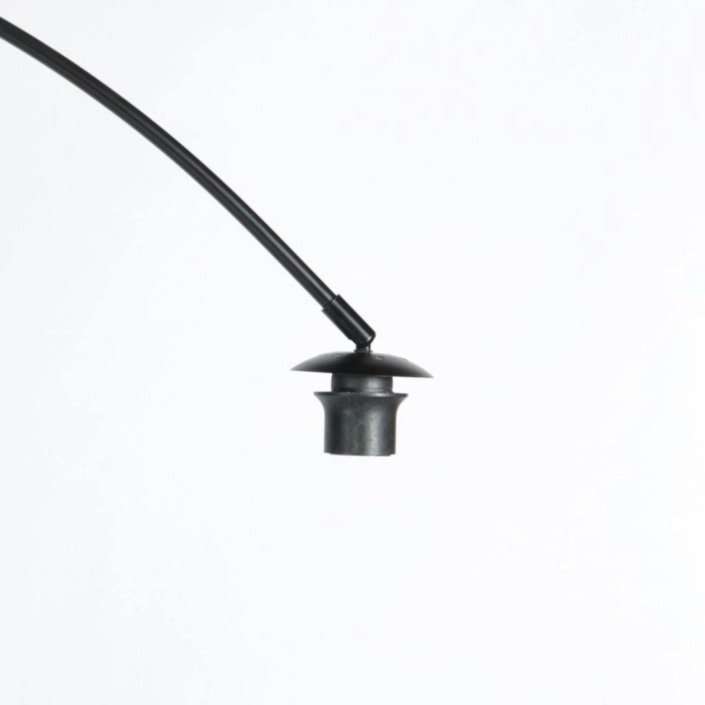 Lampe à arc noir Curve avec teinte noire Ø60cm Steinhauer 8712746183153
