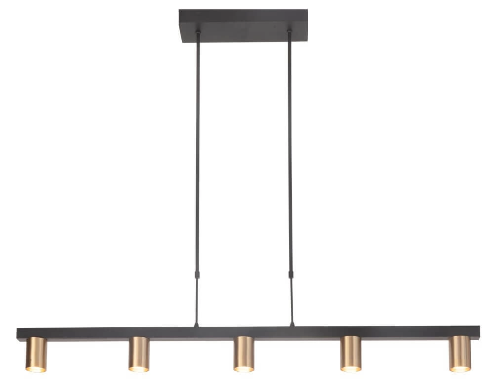 Lampe suspendue de bureau Perugia or mat - 5x GU10 Lampe suspendue de bureau Perugia or mat - 5x GU10