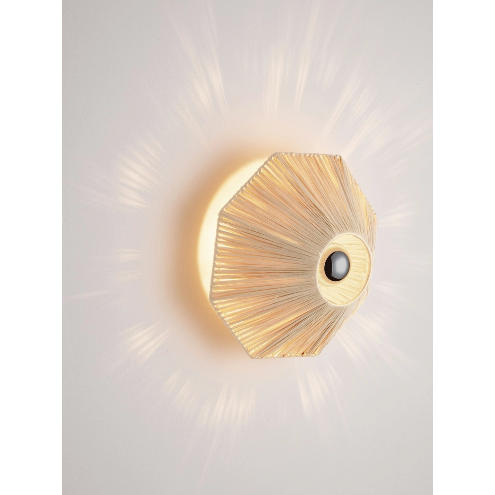Lampe murale Japandi Elvio Ø 30cm Lyora 5212017493880