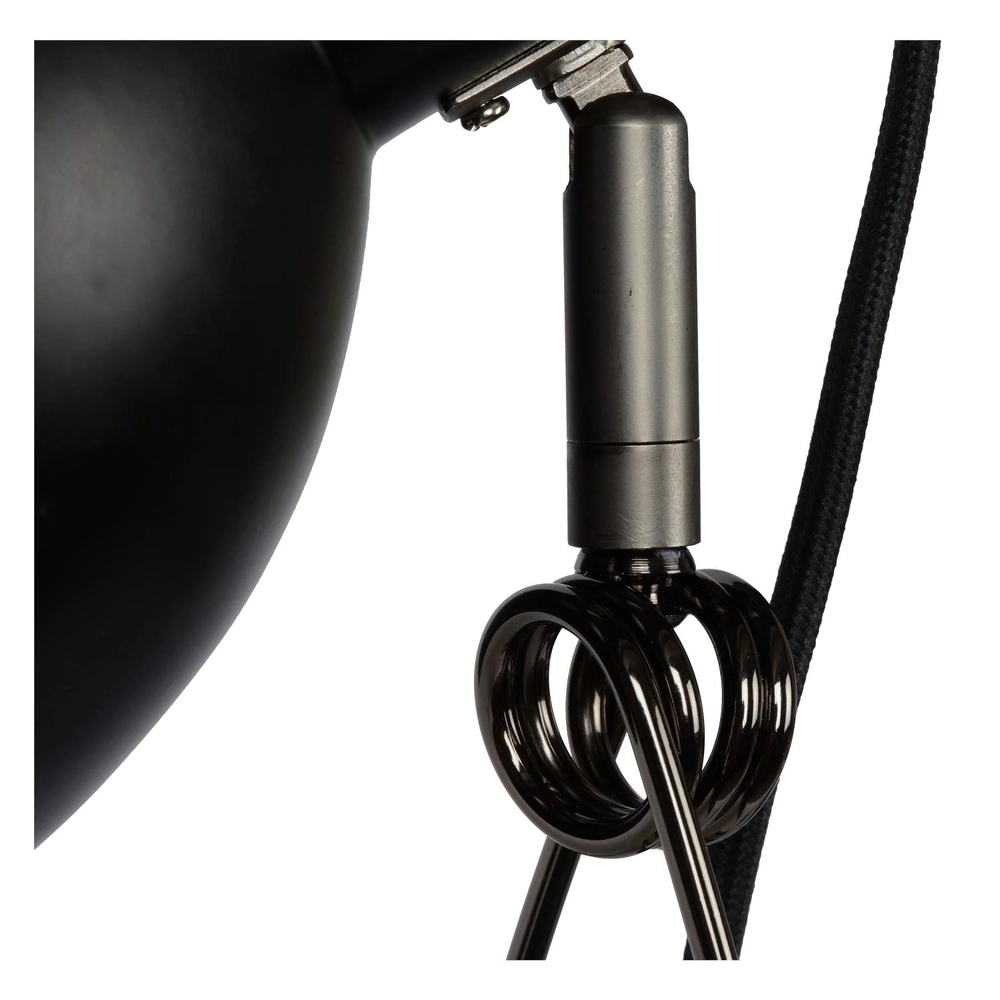 Lampe de pince Moys Noir Lucide 5411212451309