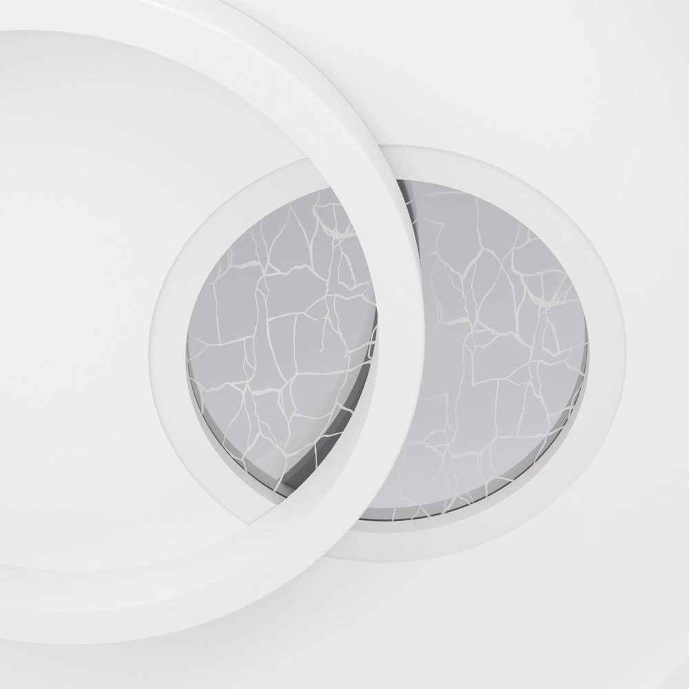 Lampe de plafond à design Tiriolo LED - blanc - Ø 38cm Eglo 9008606316366