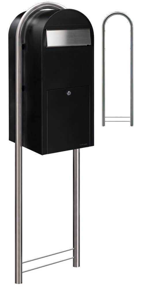 Boites aux lettres Jumbo st9005 i Noir texturé Bobi 6417237026293