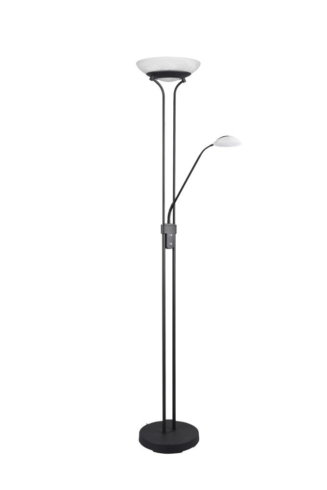 Lampe de lecture noire Orson Trio 4017807477641