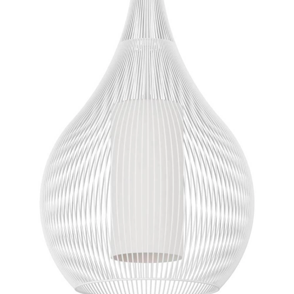 Lampe suspendue blanche moderne Razoni 1 Ø 32,5 cm Eglo 9008606267965