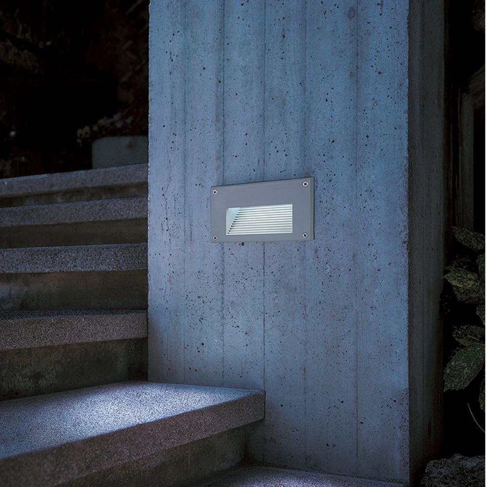 Lampe à LED intégrée Brick Downunder pour l'extérieur SLV 4024163102957