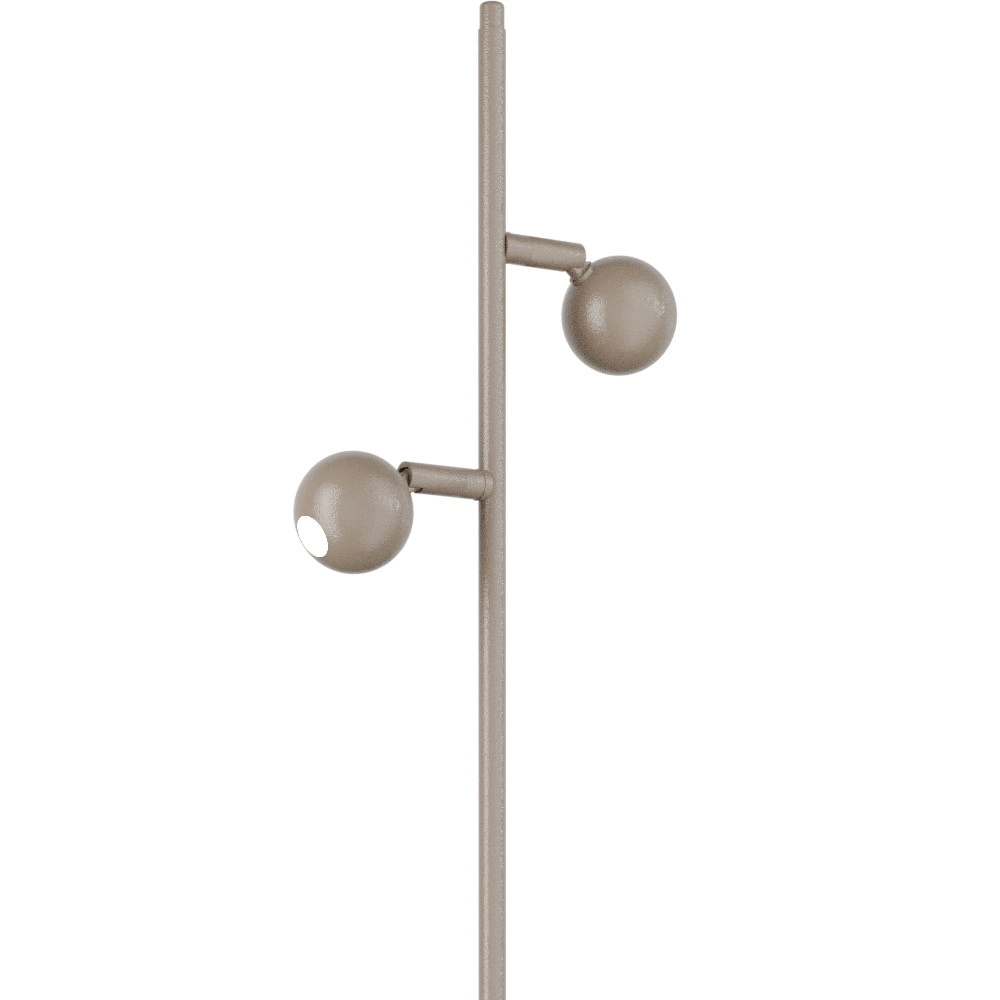 Lampe sur pied à deux lumières Talana Terra beige Masterlight 8718121372181
