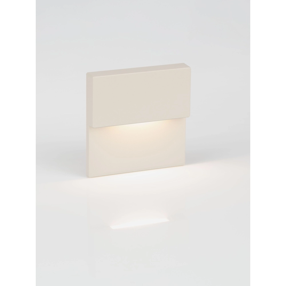 Lampe murale encastrée Dan brun sable 3000K Lyora 5212017497512