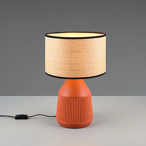 Lampe de table Formentera Ø 28cm terre cuite