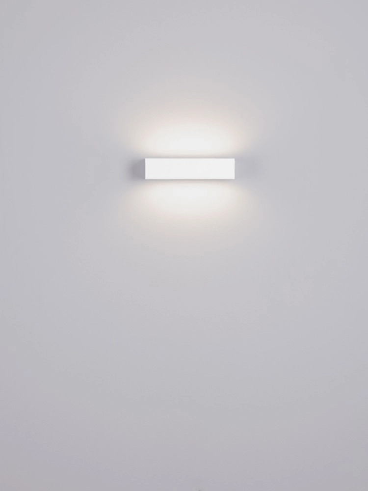 Lampe murale élégante Lane blanc 22cm - 21W Lyora 5212017496775