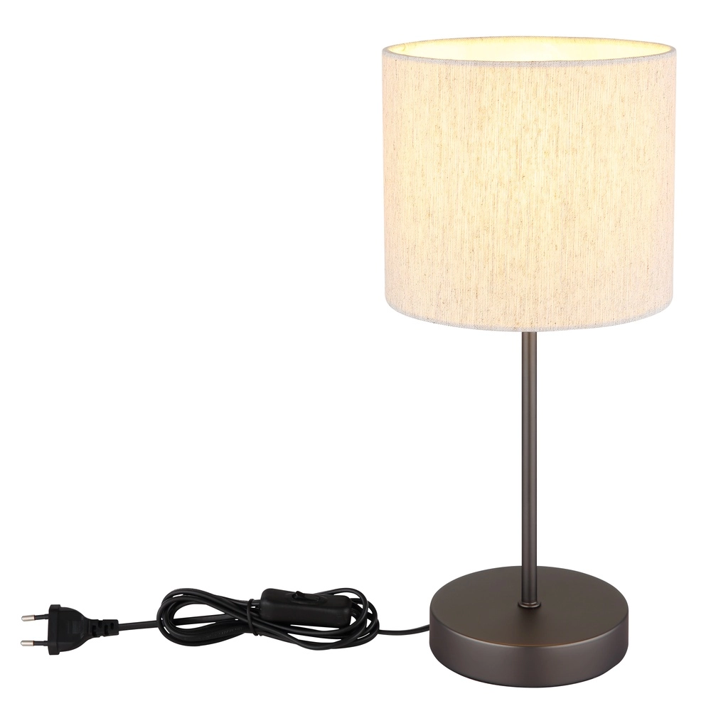 Lampe de table Thea Bronze à fusil Globo 9007371573035