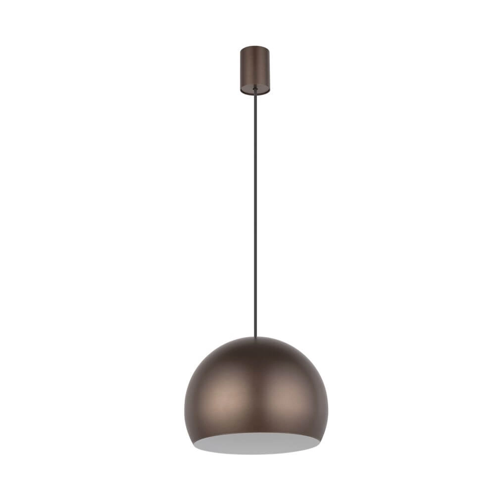 Lampe suspendue Candy Chocolat brun Lyora 5903139102933