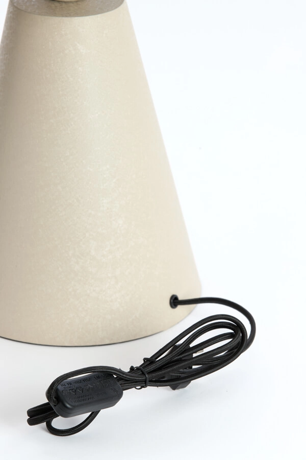 Lampe de table design Surrina crème Ø 31cm Light & Living 8717807743567