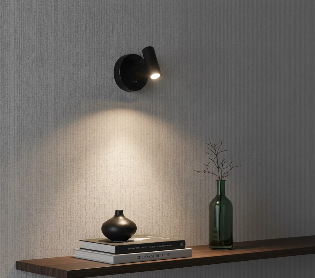 Applique LED Simply noir