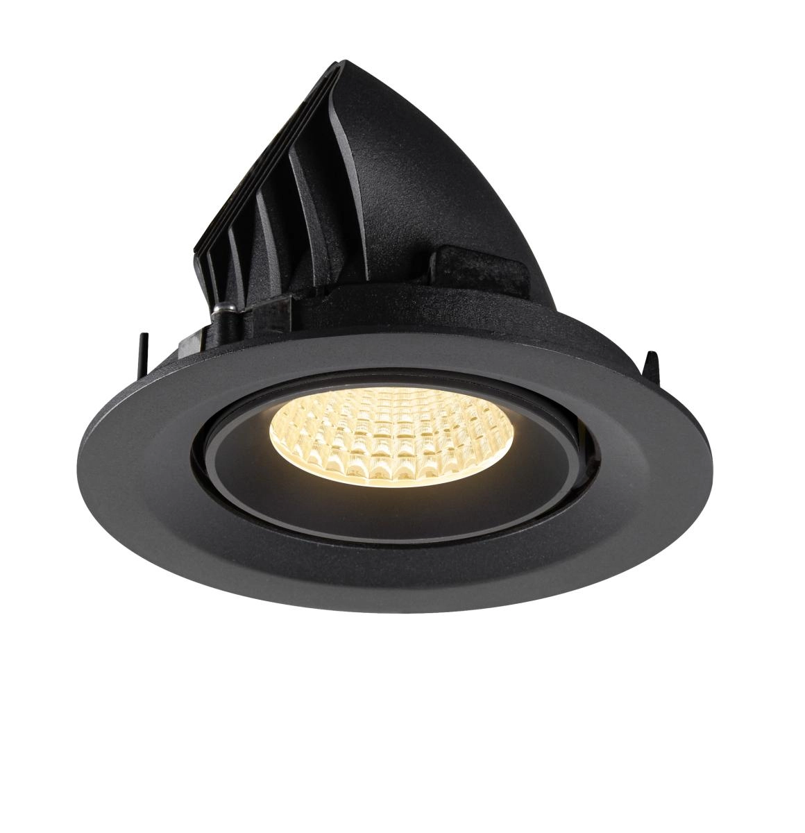 Spot encastré Numinos Gimble M noir 3000K - 55 deg SLV 4024163311892