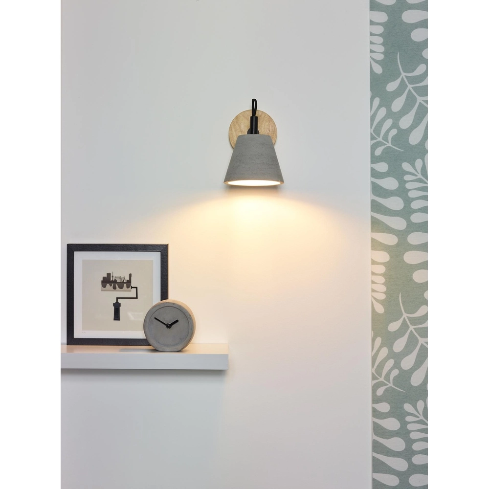 Lampe murale Possio gris Lucide 5411212030887