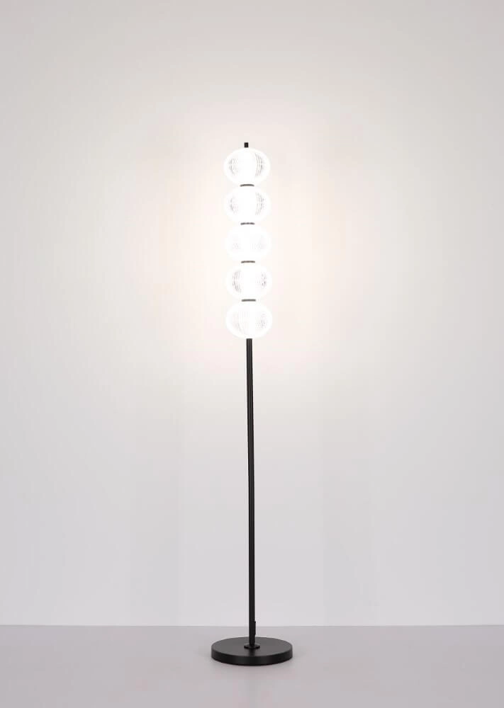 Lampadaire unique Ceps noir Globo 9007371455546