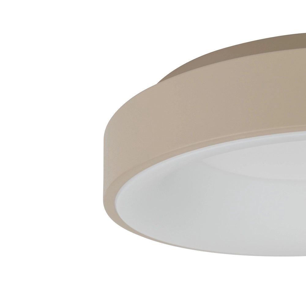 Lampe de plafond Nikki Led brun sable Ø 38cm - 3000K Lyora 5903139123631