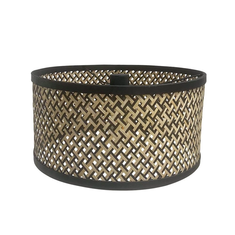 Applique murale Sparkled Light noir avec bambou Steinhauer 8712746171761