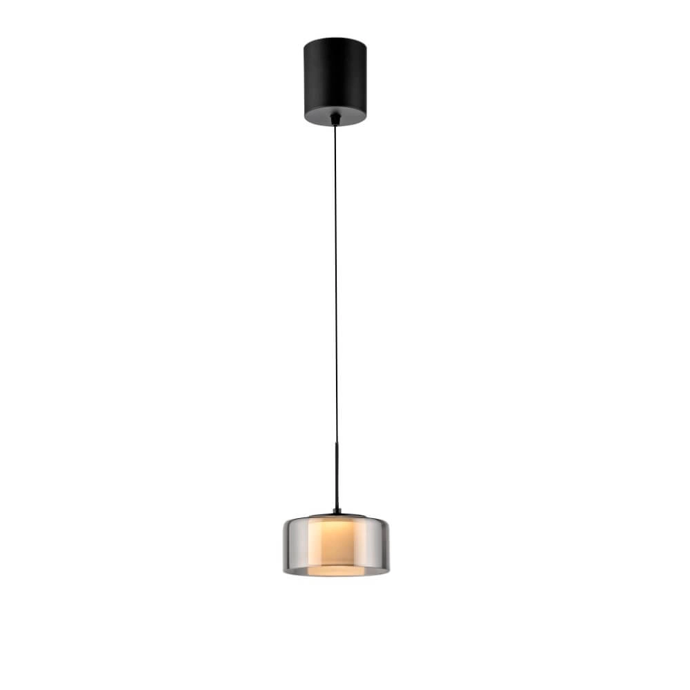 Lampe suspendue noire Rika moderne Paul Neuhaus 4012248383063
