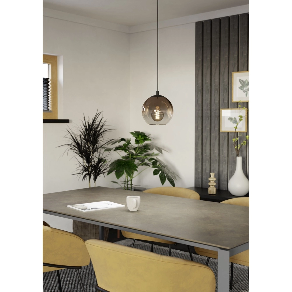 Suspension Ariscani 1 noir Eglo 9008606358045