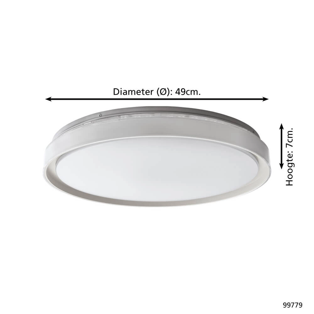 Plafonnier LED Seluci Ø49cm Eglo 9002759997793