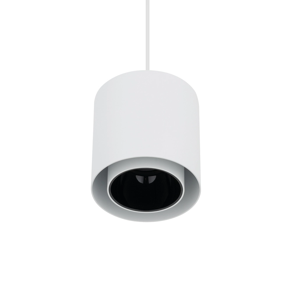 Lampe pendante moderne Point Duo blanc Ø 13cm Lyora 5903139115100