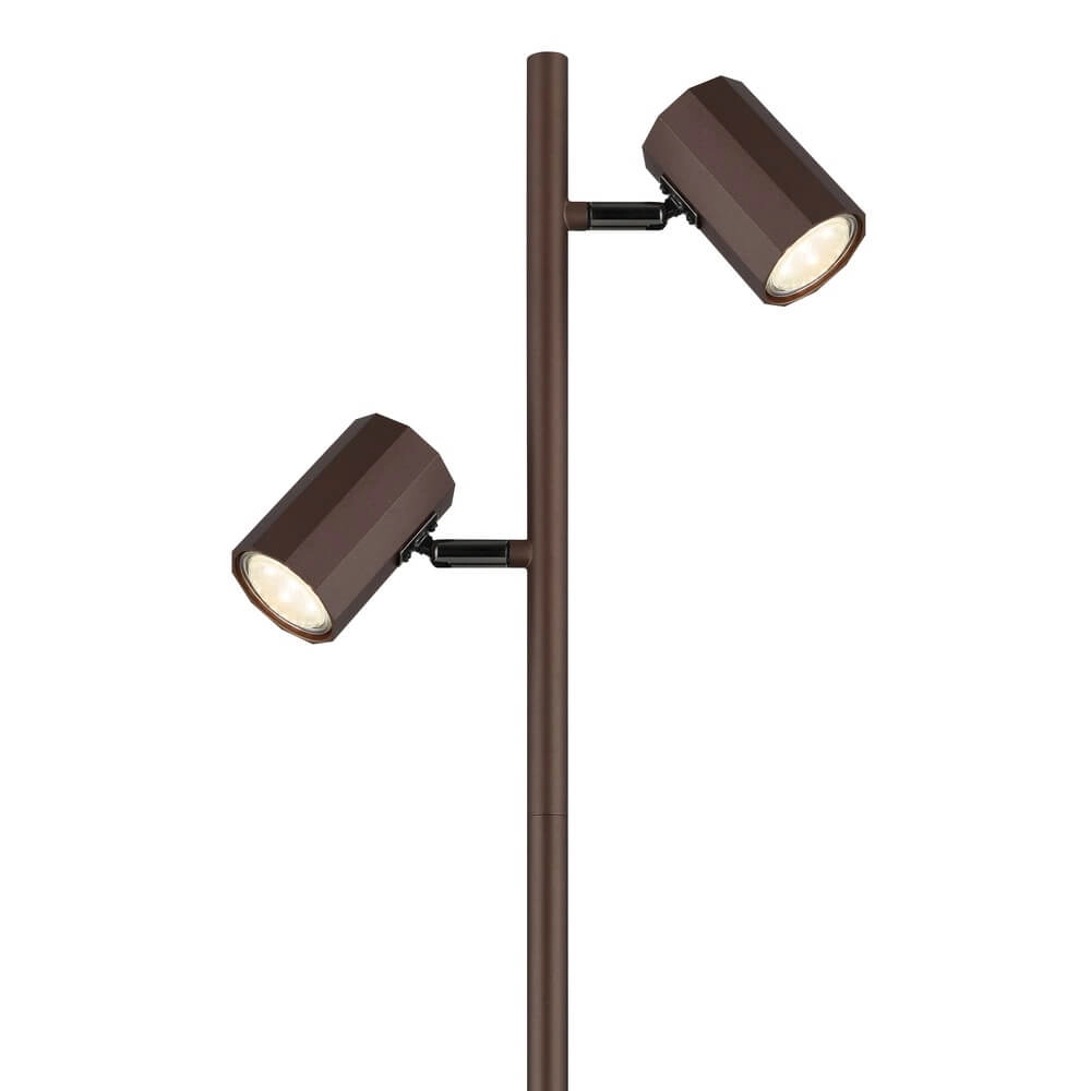 Lampadaire en bronze James double Globo 9007371450893