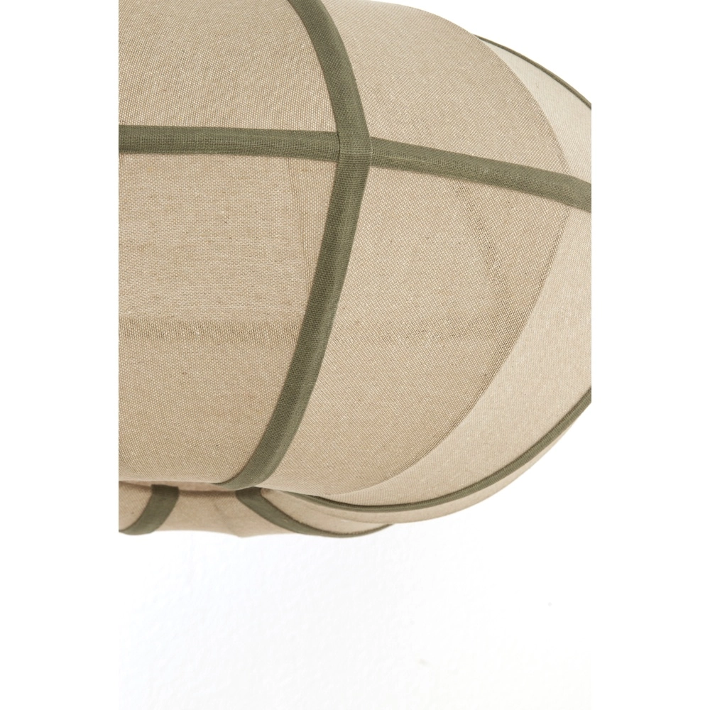 Lampe pendante Japandi Mirelys Ø 61cm - vert olive Light & Living 8717807835910