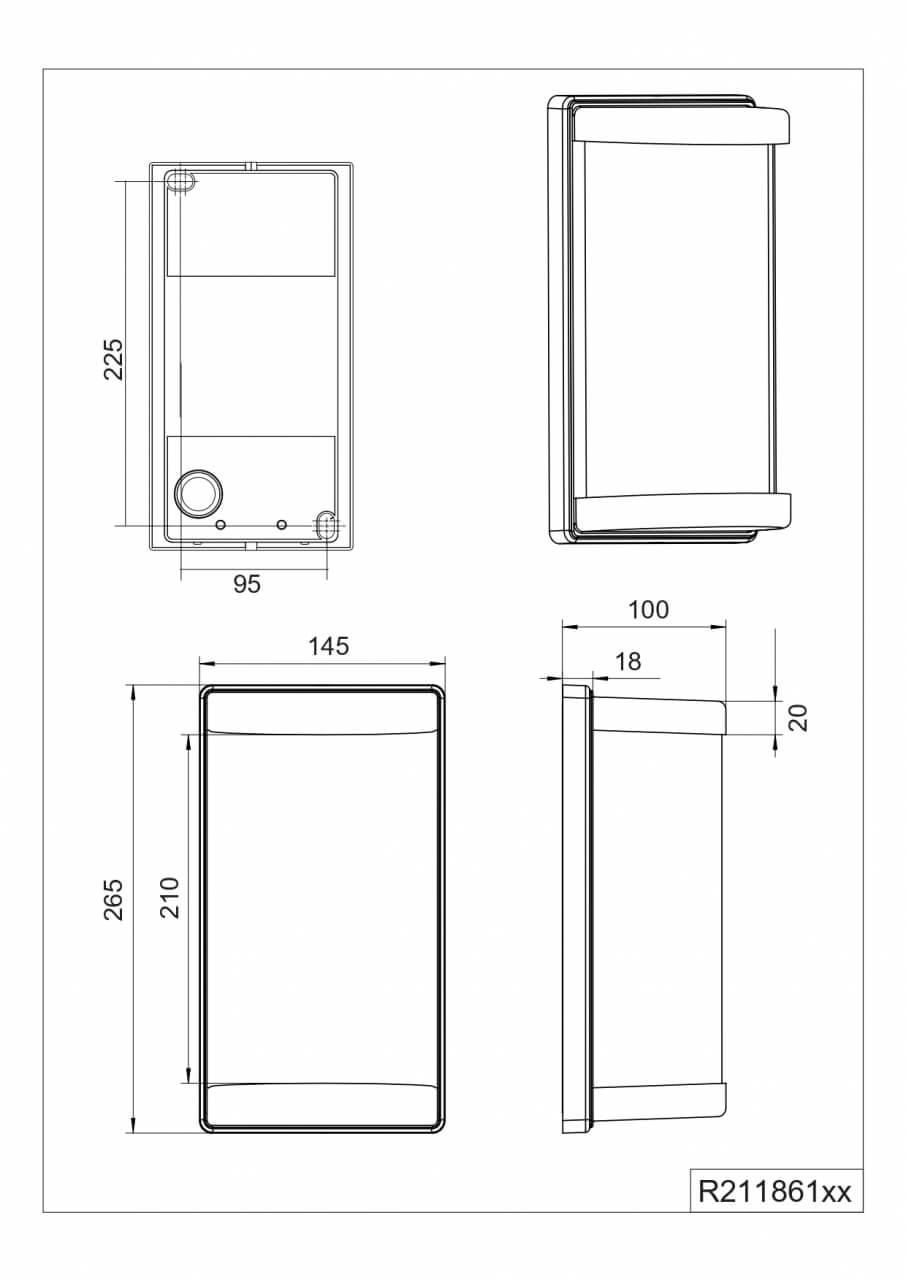 Applique Puelo noir Trio 4017807564129