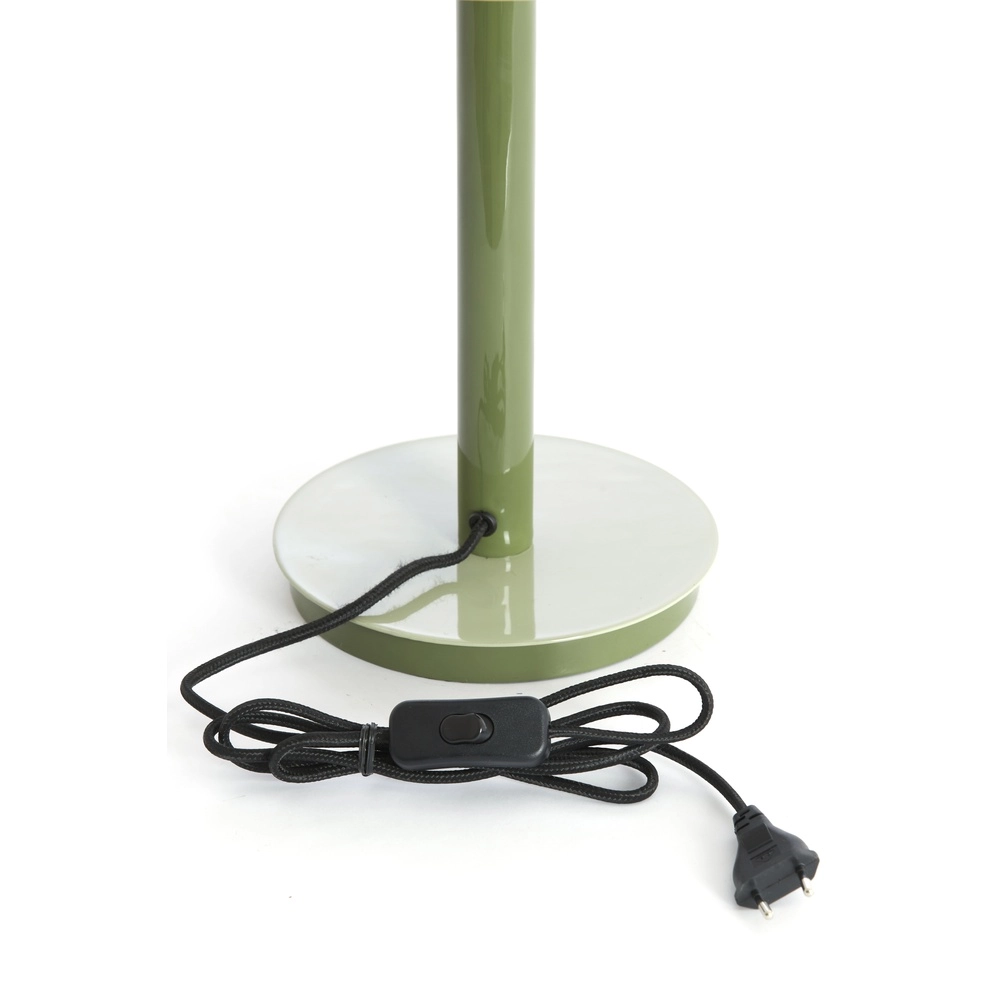 Lampe de bureau Marivet vert brillant - Ø 30cm Light & Living 8717807816230