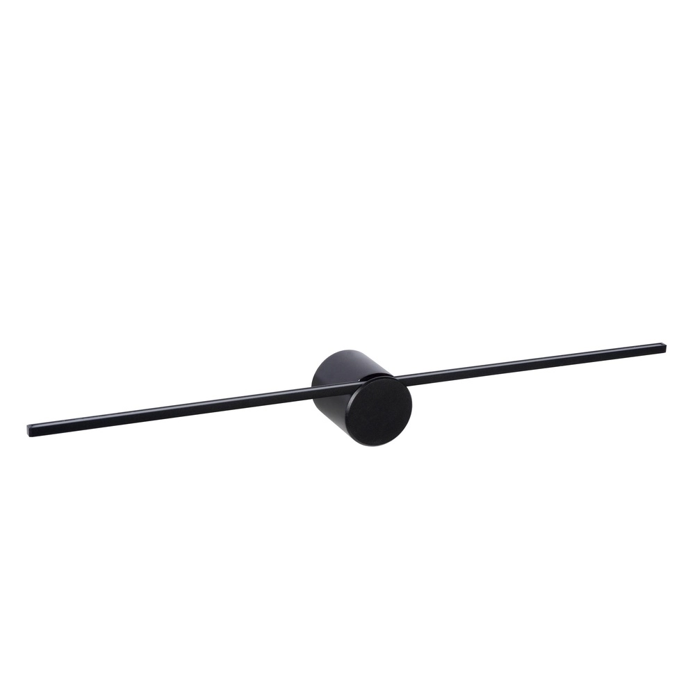 Lampe murale élégante pour salle de bain Mizar IP44 60cm noir