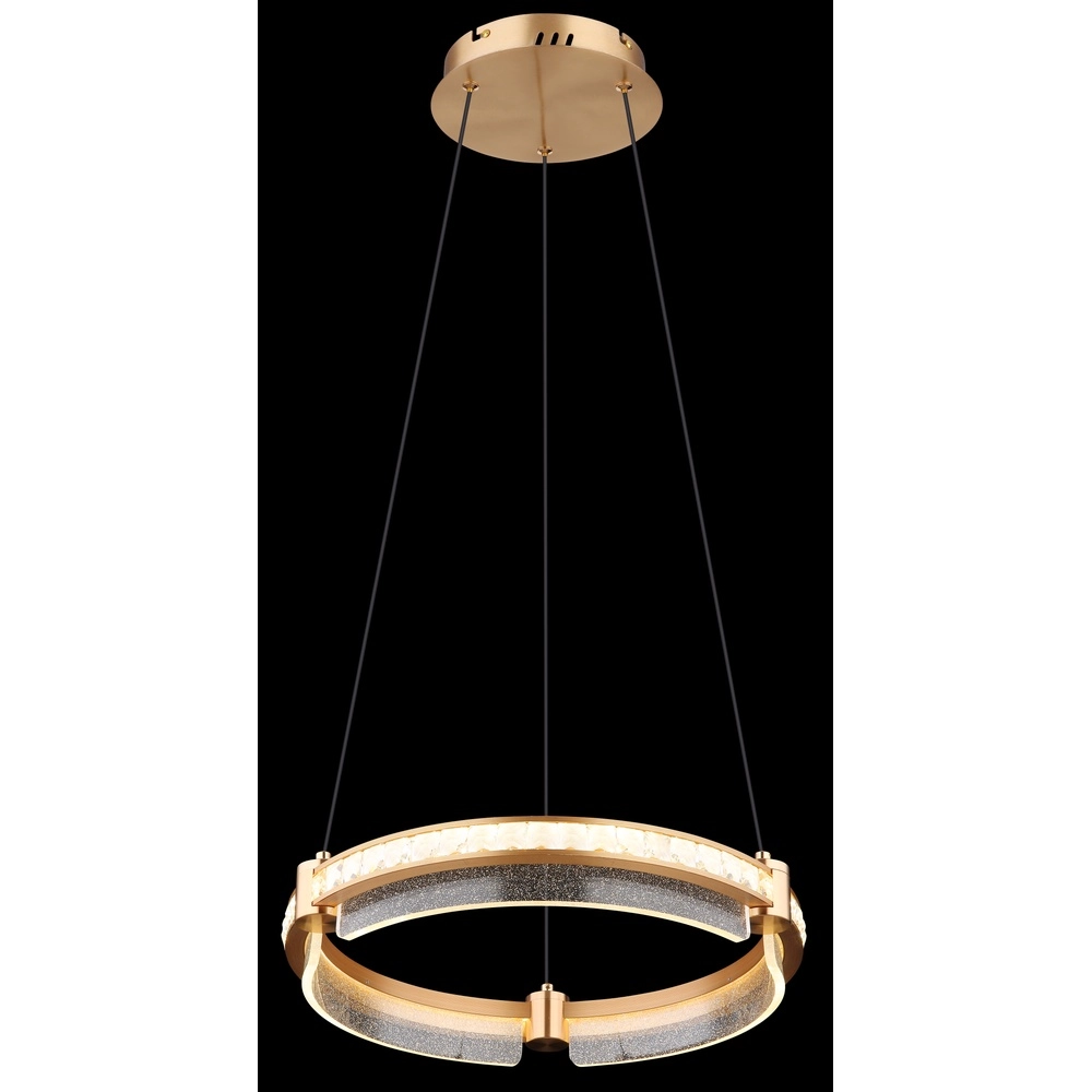 Lampe suspendue Blondie Ø 40 cm d’or Globo 9007371449460