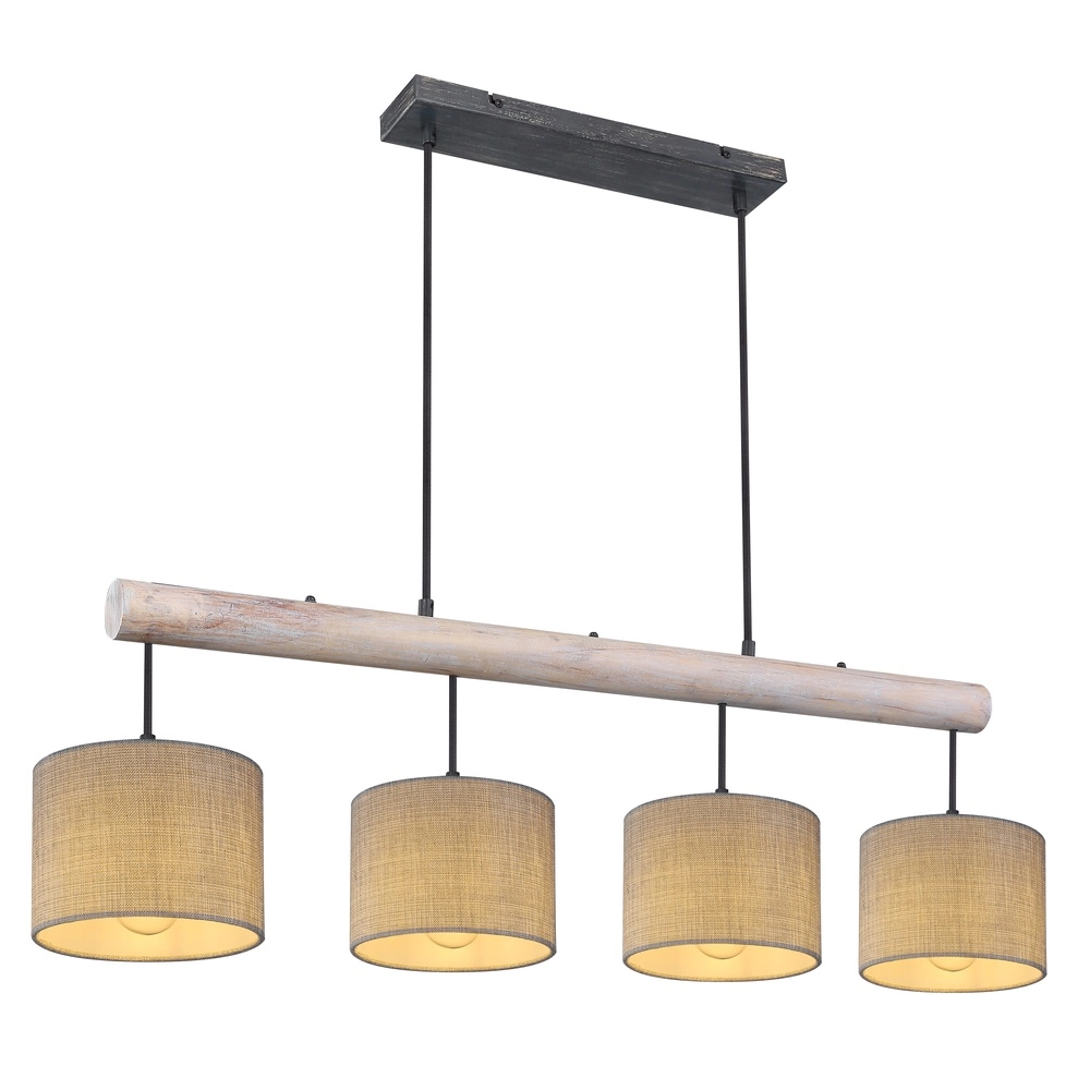 Lampe pendante de campagne Roger 4 lumières