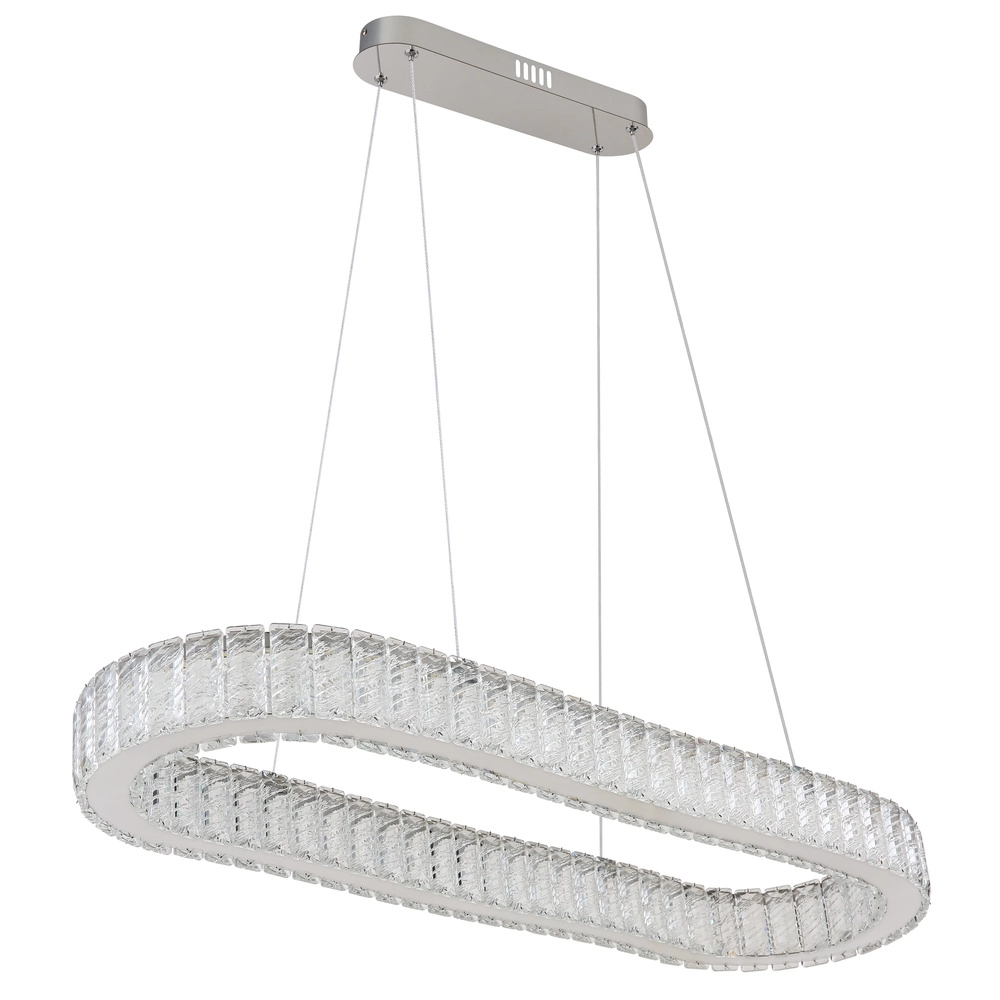 Lampe suspendue ovale Mucky Chrome Globo 9007371445998