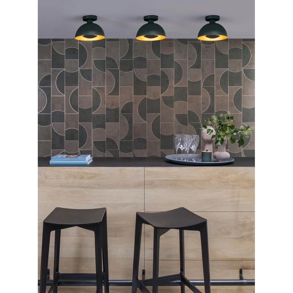 Lampe de plafond à design Siemon Vert Lucide 5411212451712
