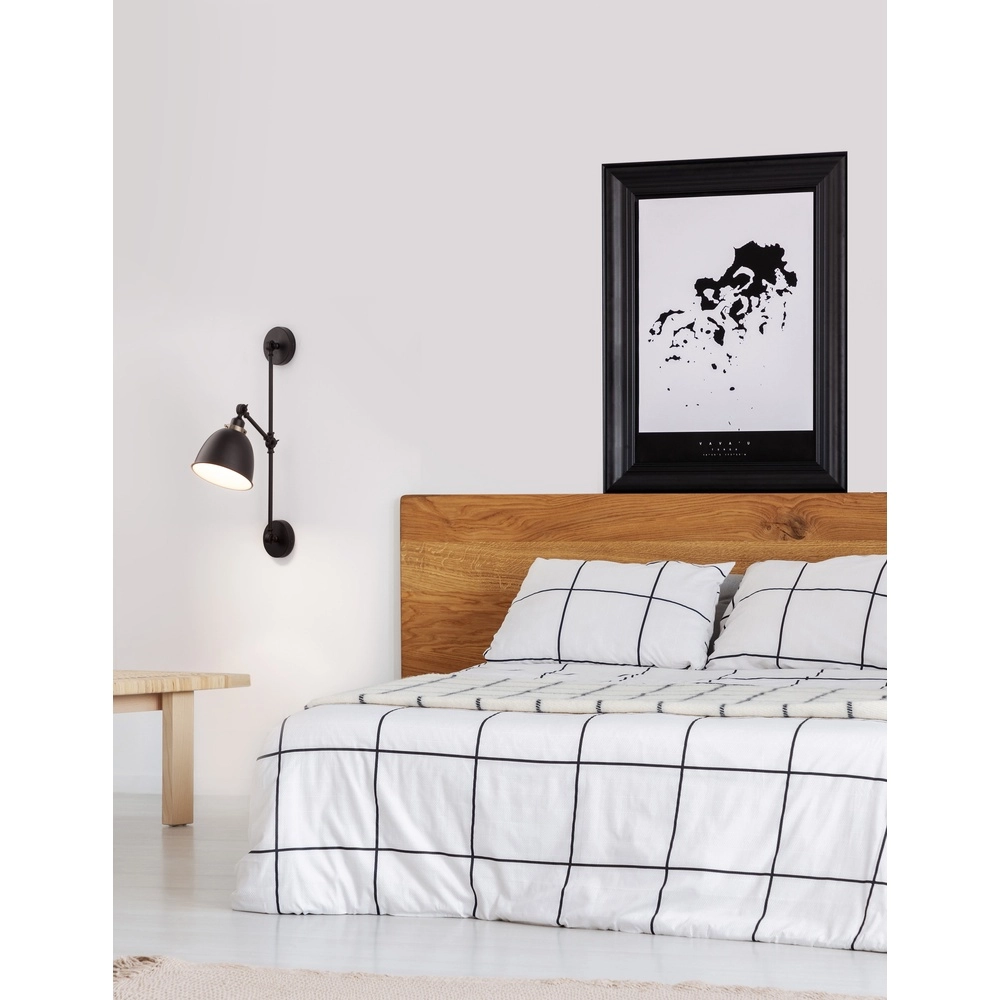 Applique murale Virgo noir Lyora 5212017420725