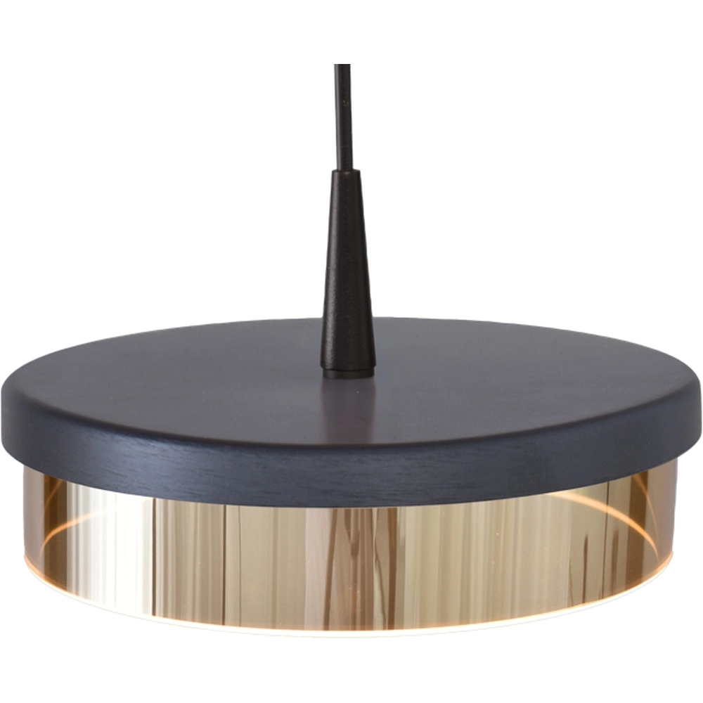 Lampe pendante de conception Imperia nickel noir Ø 16cm Masterlight 8718121348179