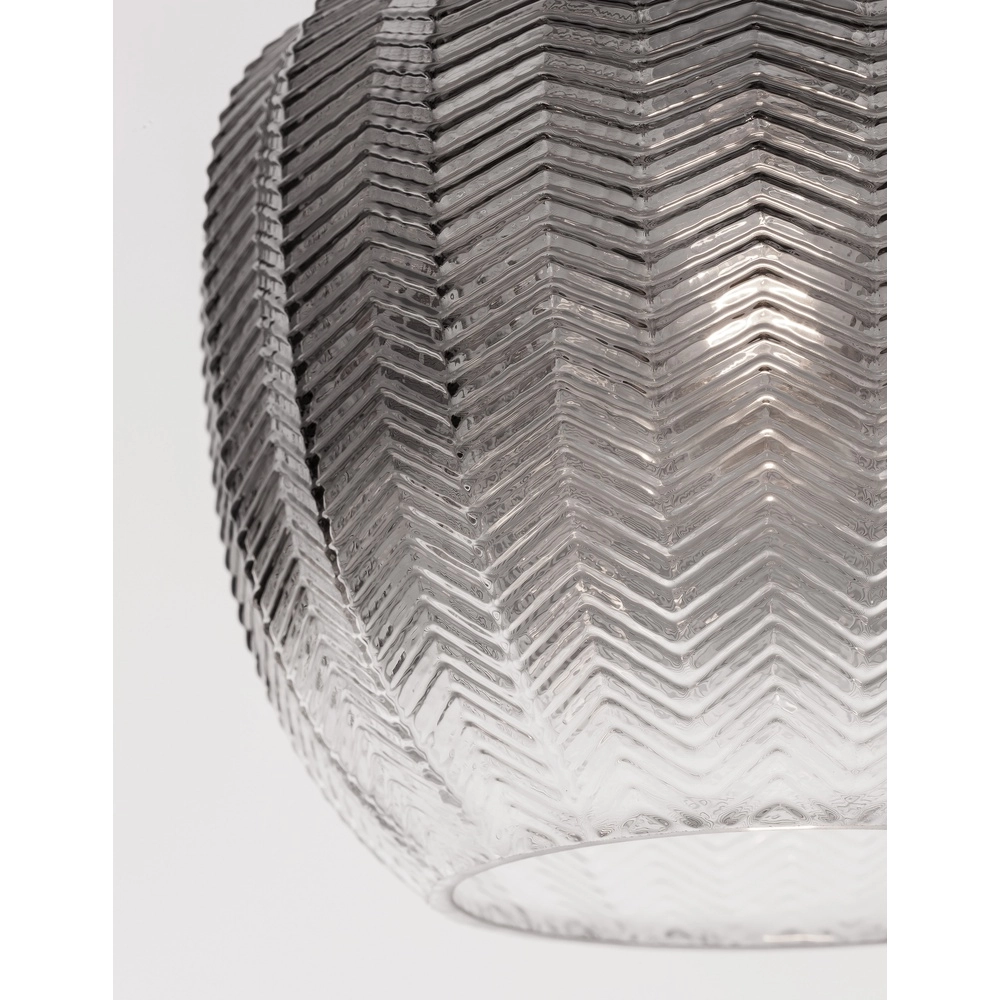 Suspension Loni verre fumé Lyora 5212017423054