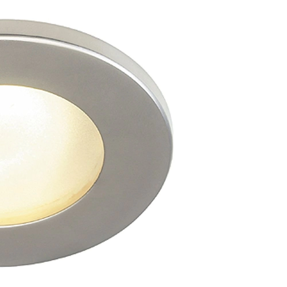 Spot encastré porche LED Dolix Out GU10 Round pour l'extérieur en titane SLV 4024163194853