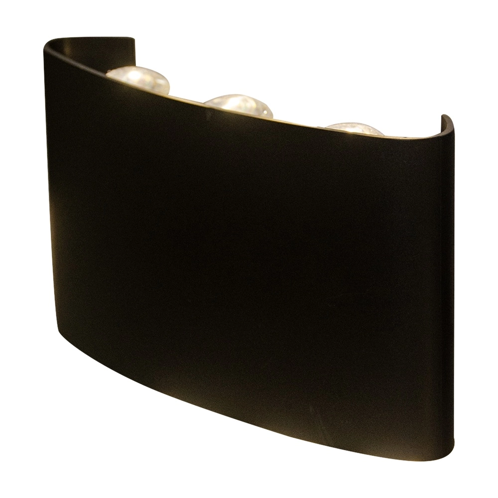 Lampe murale de conception Menton 17 cm noir