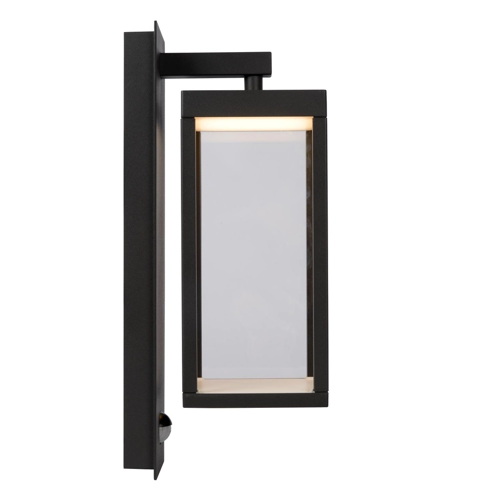 Lampe murale de conception Clairette anthracite avec capteur de mouvement Lucide 5411212281104