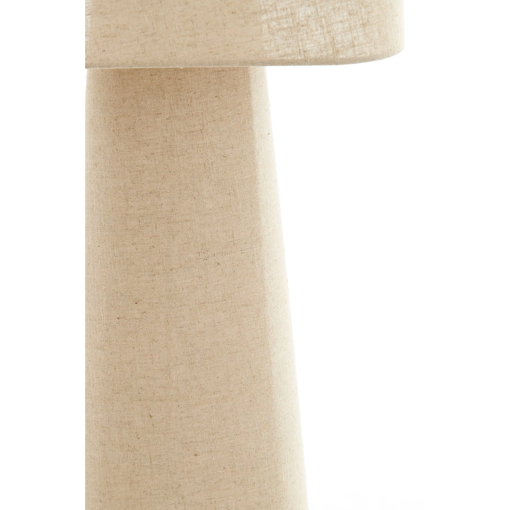 Lampe de pied en lin Mikko 176 cm - naturel Light & Living 8717807758837