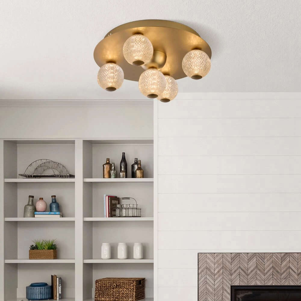 Plafonnier 5 lumières Asteroid or Searchlight 5053423273402